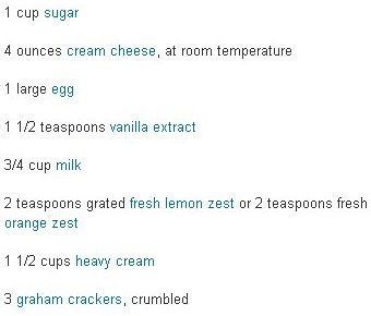 cheesecakeingredients